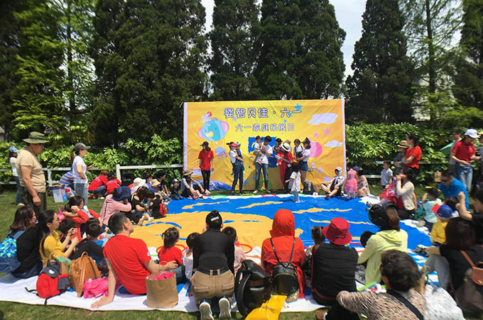 嬰智貝佳快樂六一，盡在九龍山莊馬場歡樂開演